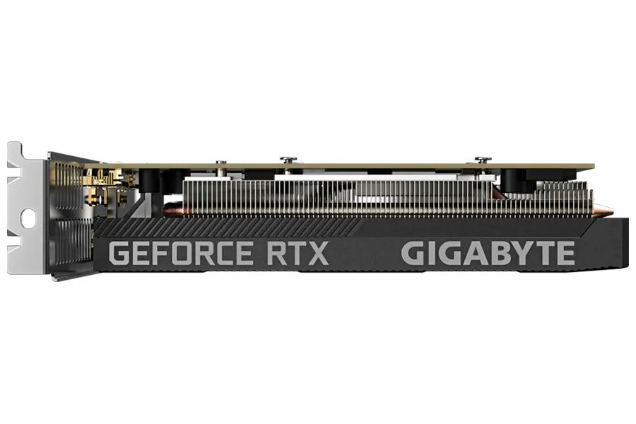 Видеокарта PCI-E GIGABYTE 6GB GDDR6 96bit 8nm 1042/14000MHz 2*HDMI/2*DP - фото №12