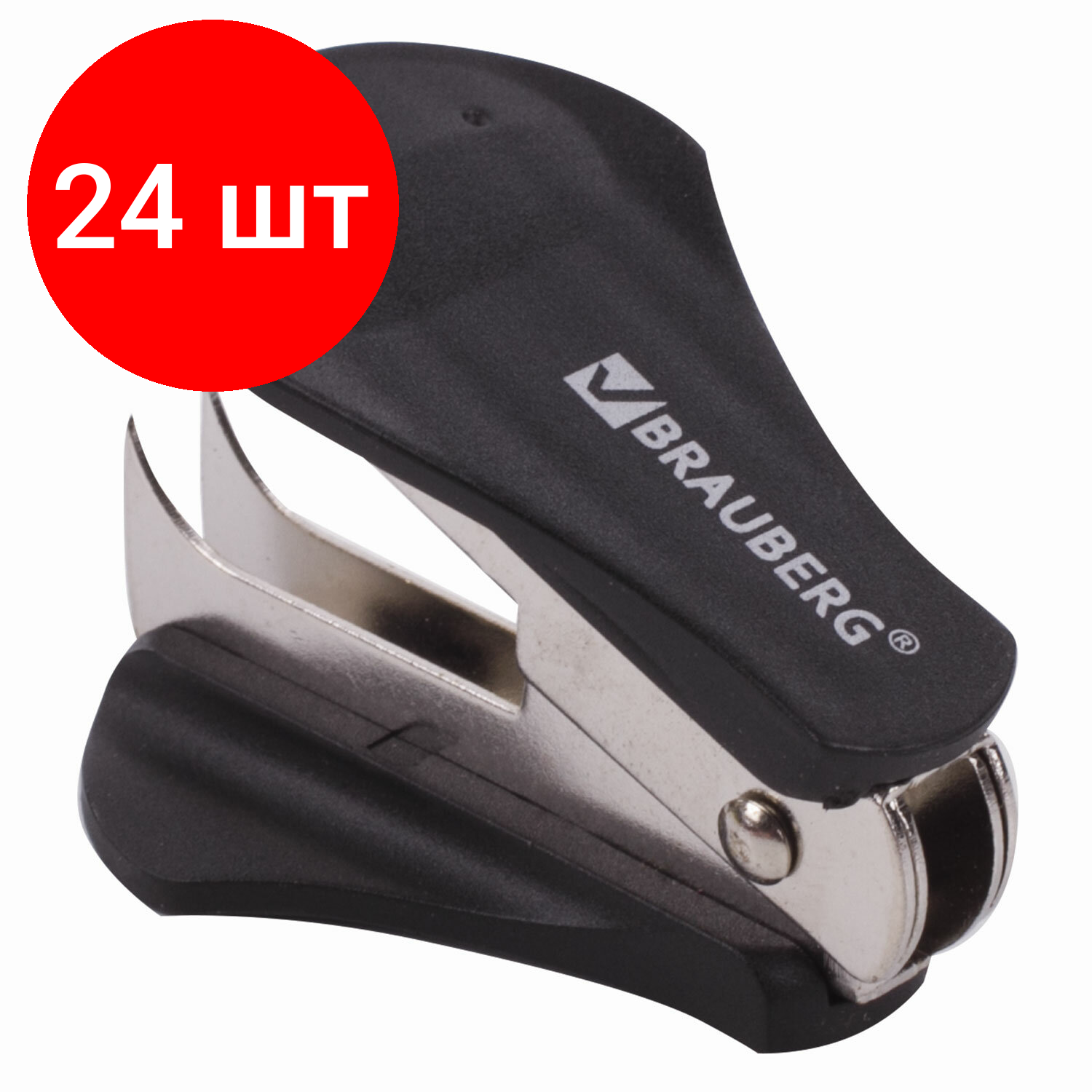 фото BRAUBERG Антистеплер Einkommen, для скоб №10 и 24/6