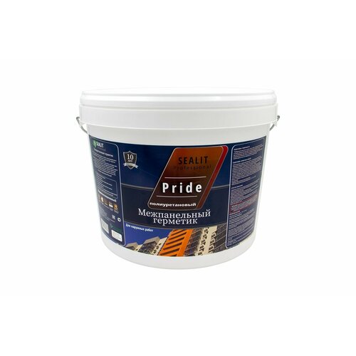 Sealit Pride полиуретановый, двухкомпонентный герметик для межпанельных швов, 12,5 кг, Белый