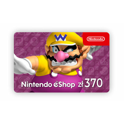 Карта оплаты Nintendo eShop 370 zl Poland Цифровая версия Nintendo eShop PL Nintendo Switch Регион активации Польша НЕ для РФ 1836600₽