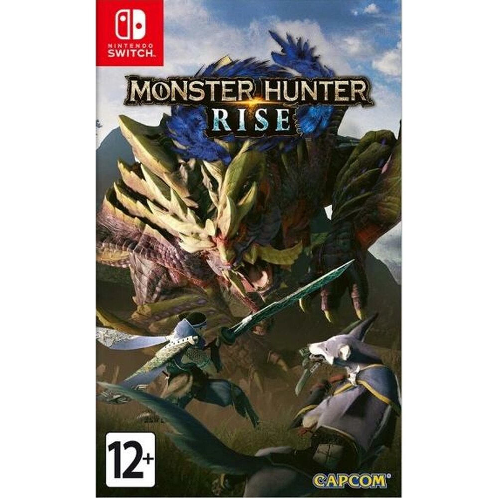 Игра Monster Hunter Rise (Nintendo Switch, русская версия) CapCom Картридж 12+
