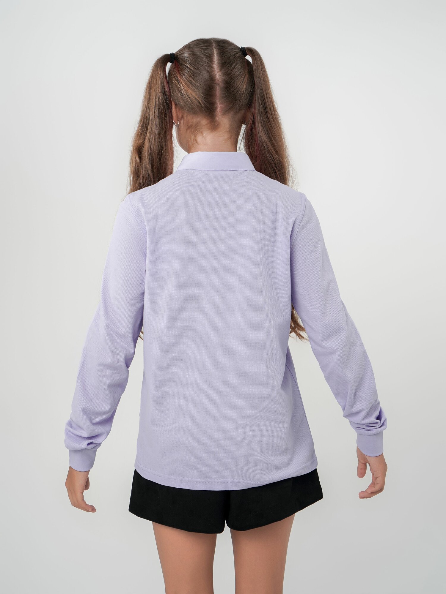 Школьная блуза Winkiki, размер 146, сиреневый — фото 1