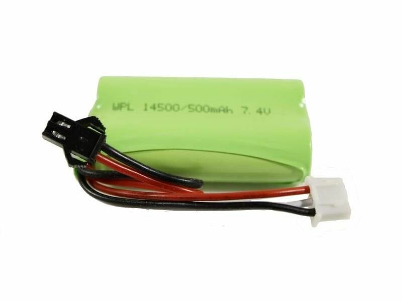 Аккумулятор WPL Li-Ion 500mAh 7.4V для автомоделей WPL - ABC024 — фото 1
