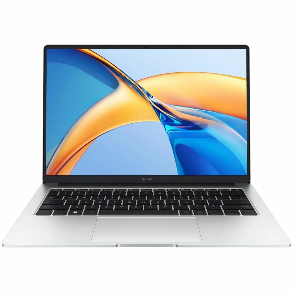 Ноутбук 14" Honor MagicBook X14 AMD Ryzen 5 7640HS/16Gb/512Gb SSD/ 1920*1080 , CN, Серебристый, Русская раскладка