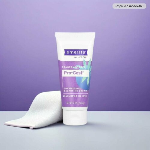 Крем с прогестероном Pro-Gest Emerita без запаха 56 г 6652₽