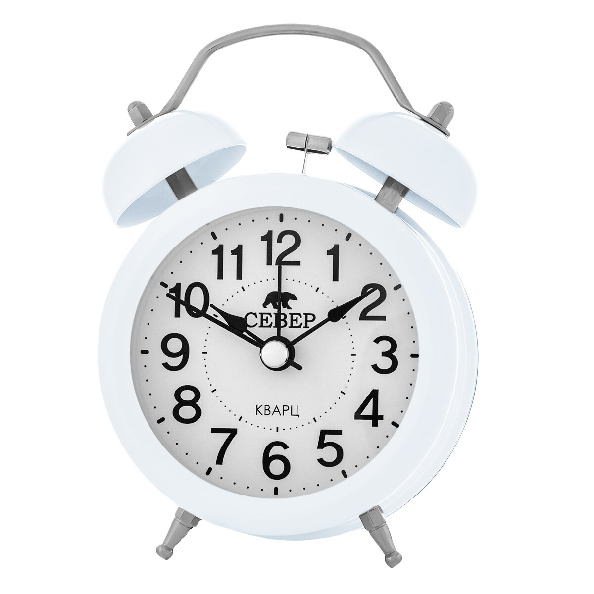 Будильник кварцевый Север Б007-124-088