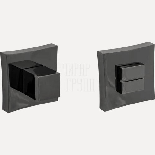 Изображение товара Завертка квадратные к ручкам ORO&ORO INBK 13 антрацит