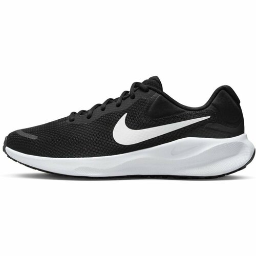 фото Кроссовки nike revolution 7, полнота f, размер 9 us, черный/белый