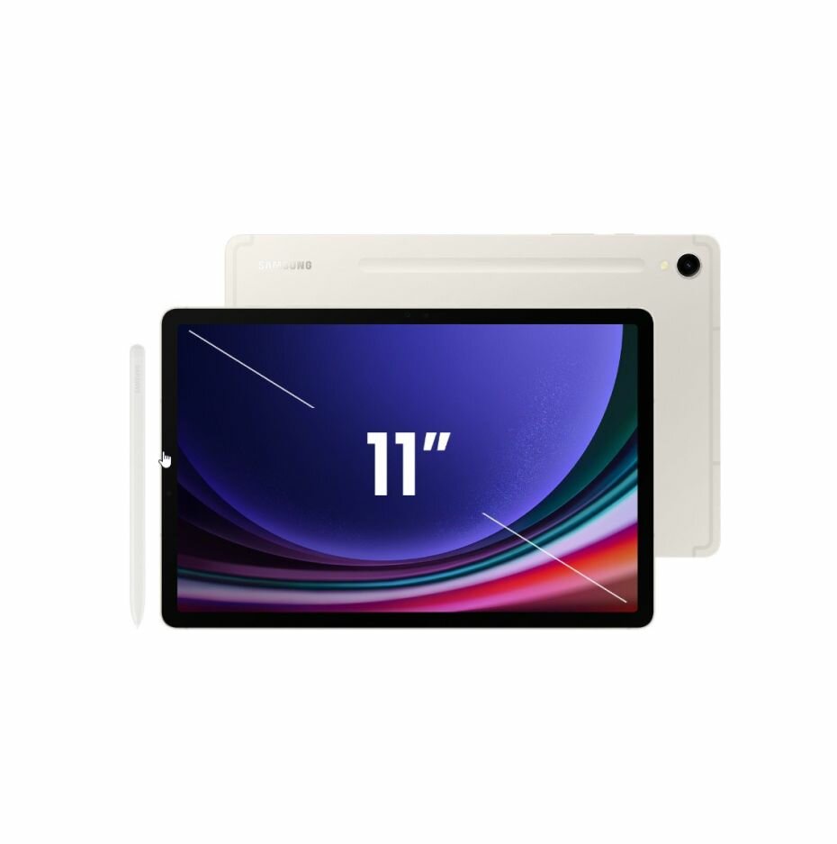 Планшет Samsung Galaxy Tab S9, 8/128Gb Wi-Fi, (Только Wi-Fi), Beige (Бежевый) (X710) (RU)