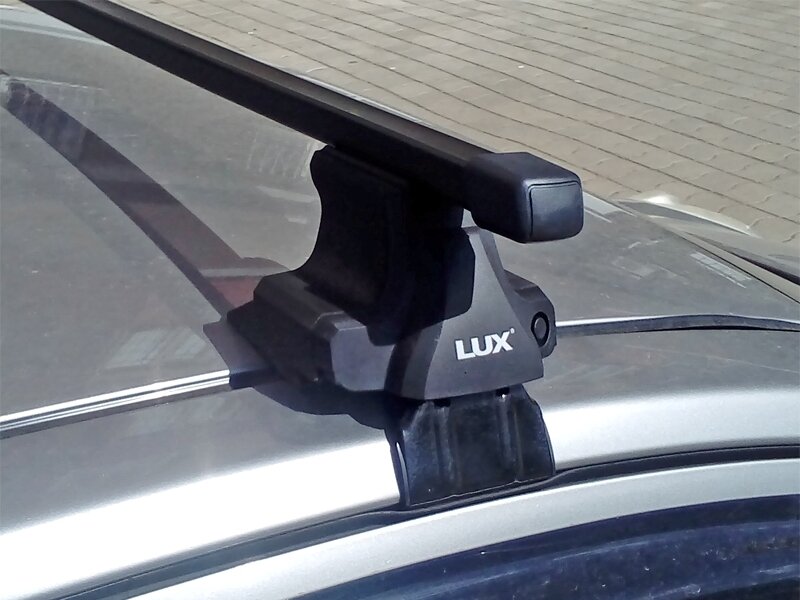 Багажник на крышу D-LUX 1 Стандарт для Audi 80 B4 (1991-1996) седан (Прямоугольные дуги)