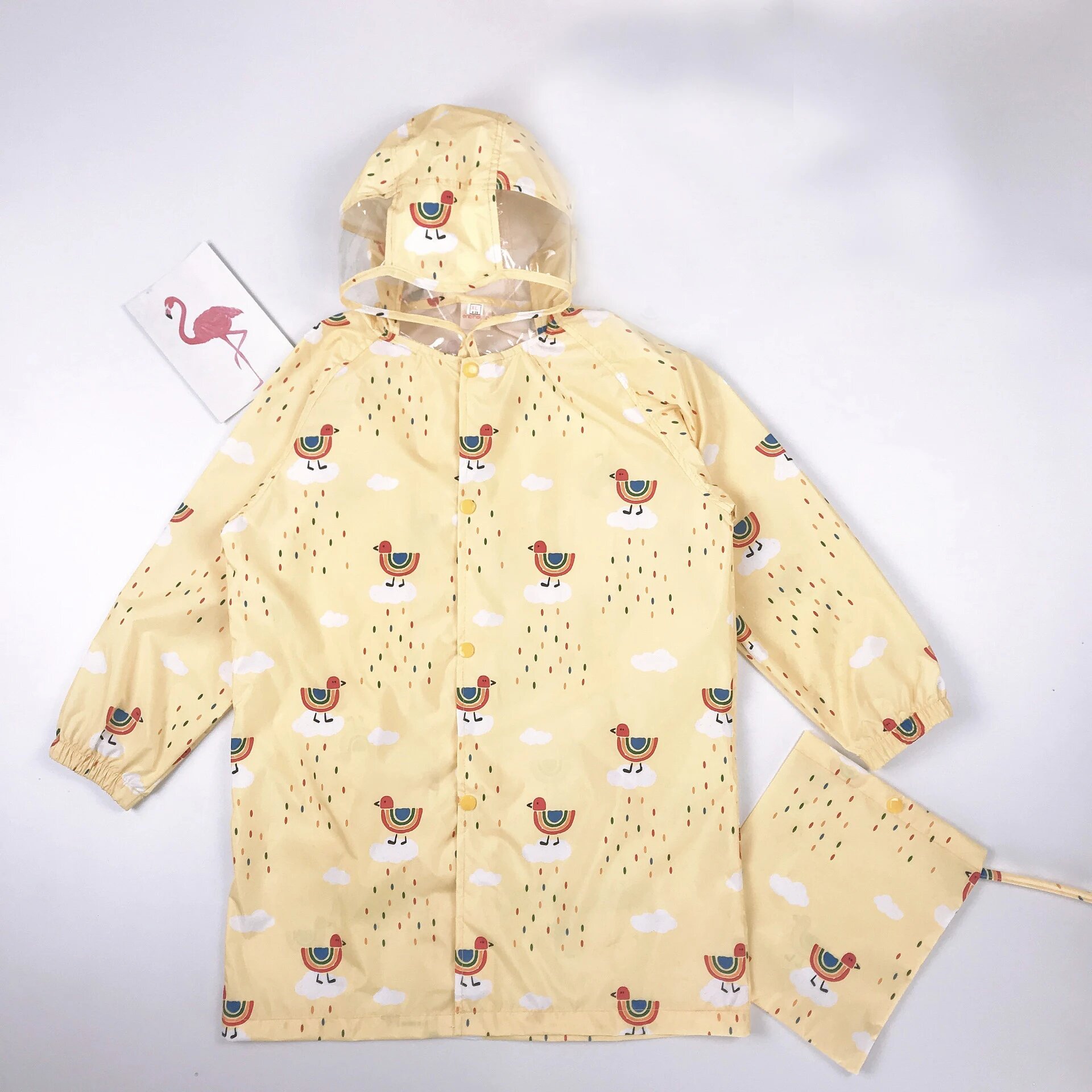 Детский плащ из полиэстера, XXXL, Унисекс