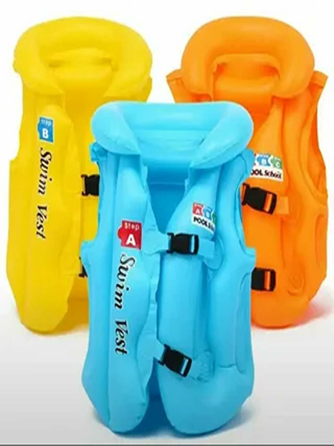 Детский жилет надувной 'Рыбки' от бренда Intex , 41*30см, 3-5лет.