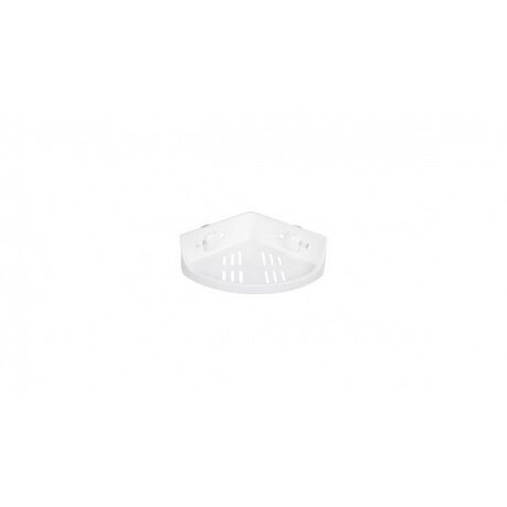 Полочка угловая одноэтажная Grampus Element  GR 3310  белая