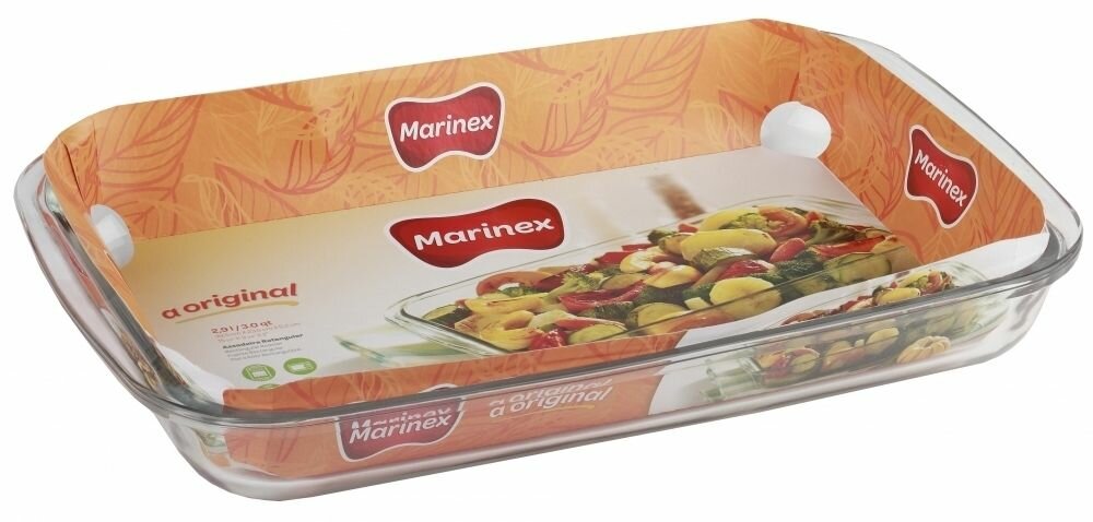 Форма для запекания Marinex 29 л стекло Б0038477 (GD16536417N)