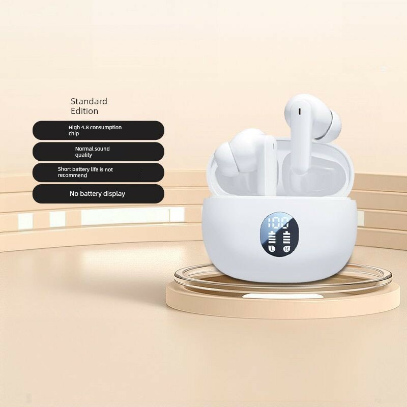 Беспроводная Bluetooth-гарнитура, стильный дизайн, новая модель 2025 года, бинауральная, для бега, спорта, велоспорта,