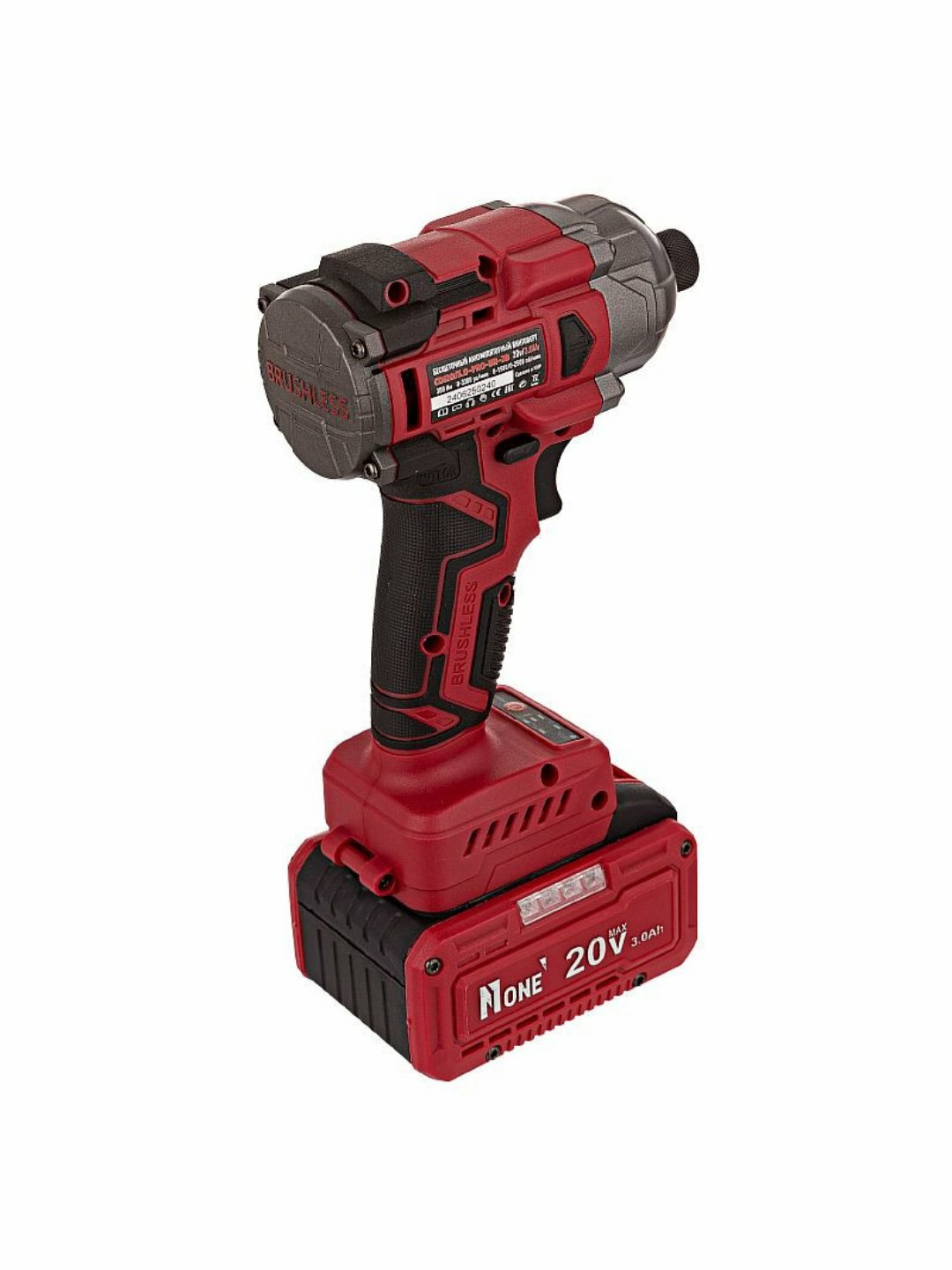 Аккумуляторный бесщеточный винтовёрт NUMBER ONE CDI20/3.0-PRO-BR-2B — фото 1