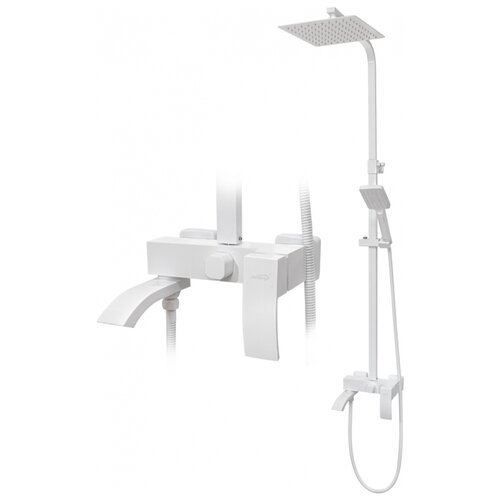 Hansberge CUBITO H5077C1/H5077WW,  белый латунь 1500 мм