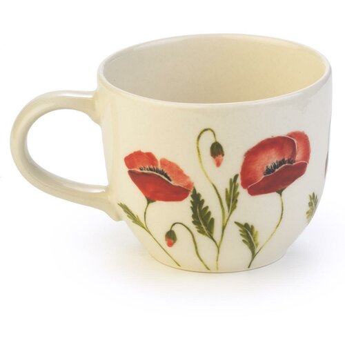 Чайная чашка из керамики ROSSI 250 мл / кружка / керамическая посуда / для чая / для эспрессо / для капучино / подарок маме / подарок учителю