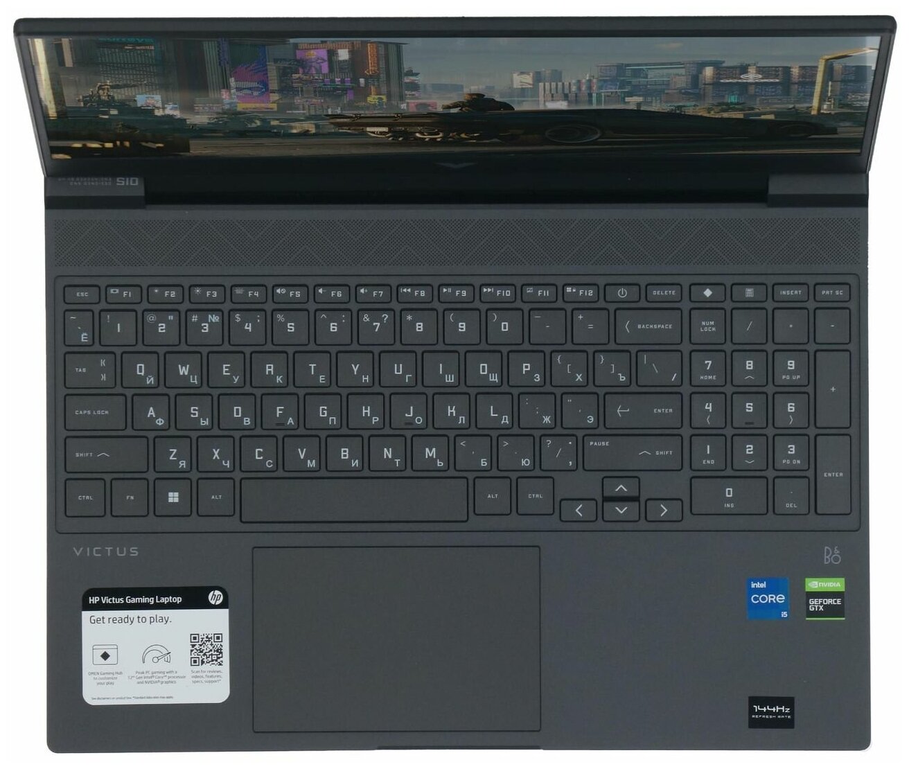 Ноутбук HP VICTUS 15-Fa0031dx silver (68U87UA)