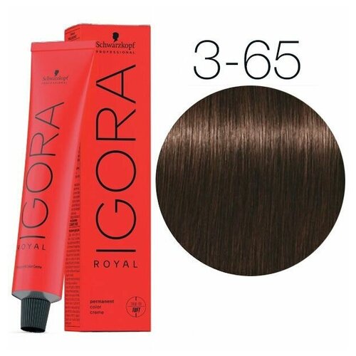 Краска для волос Schwarzkopf IGORA ROYAL 3-65