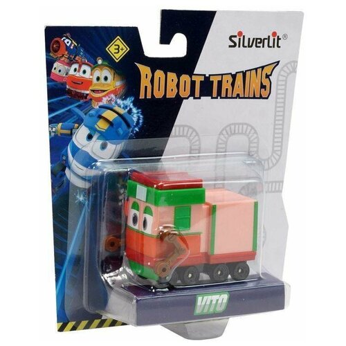 Silverlit Паровозик Robot Trains Вито 80162 robot trains robot trains набор железная дорога