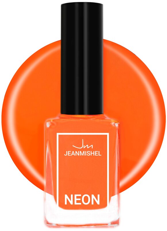 Лак для дизайна ногтей NEON тон 323 Deep Orange