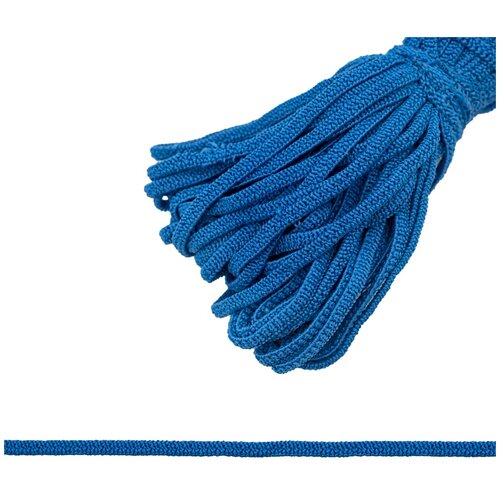 фото С3847г17 резинка мягкая масочная рис.9597 4мм*10м (13 синий) 10 м красная лента