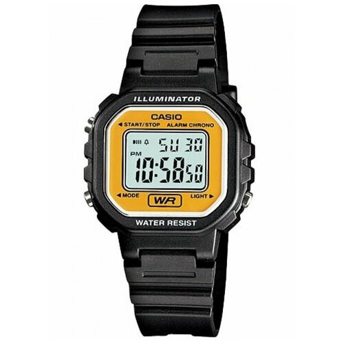 Наручные часы CASIO LA-20WH-9A, серый, черный