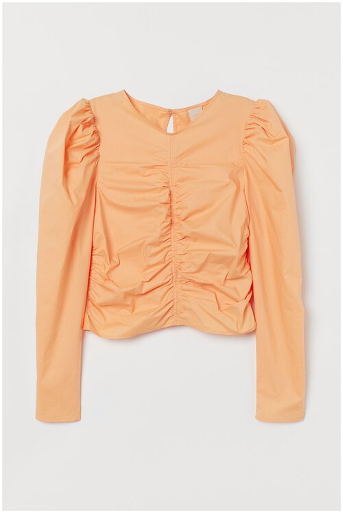Блуза  H&M, размер 6, светло-оранжевый