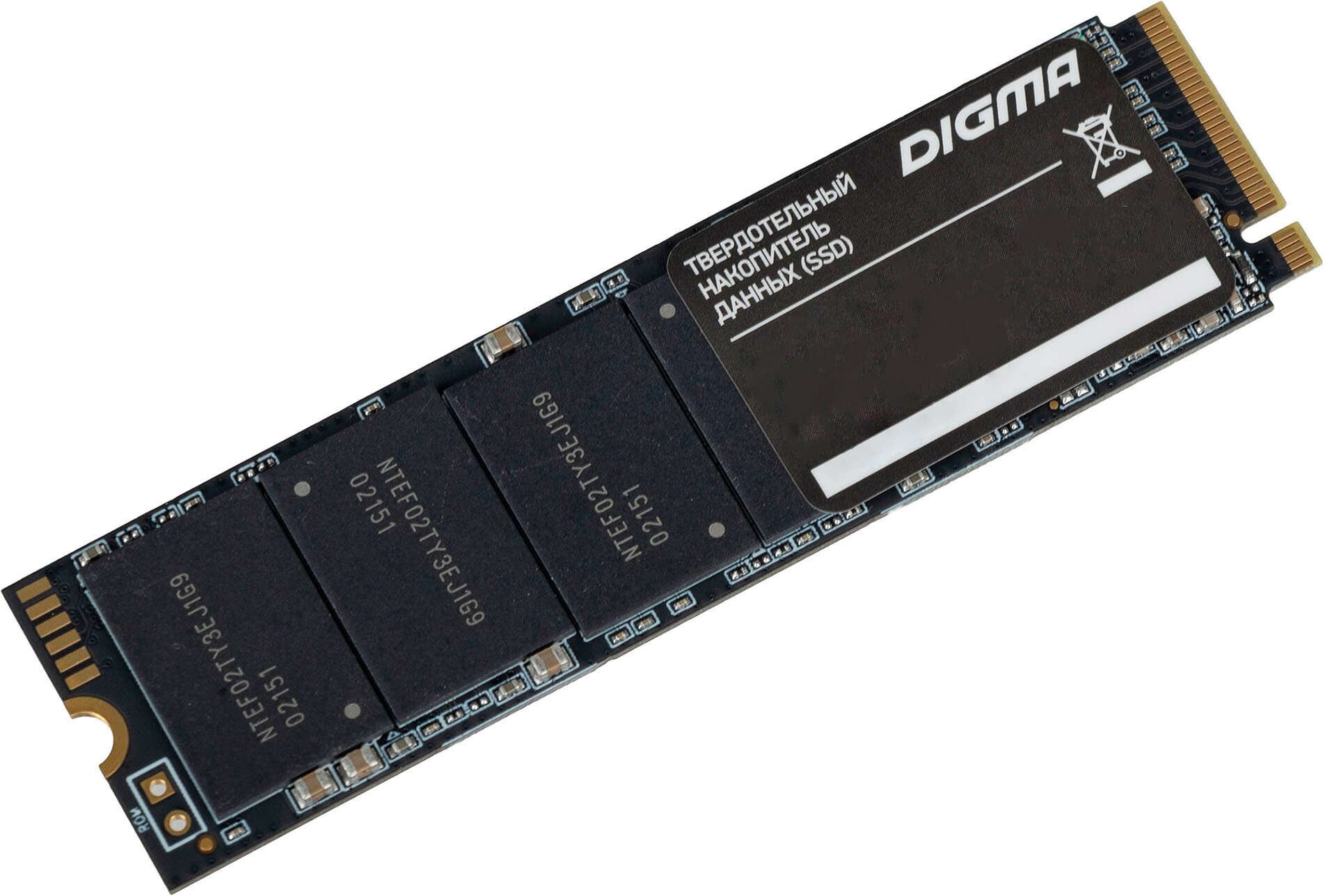 Твердотельный накопитель DIGMA 1 ТБ SATA DGSR2001TP13T