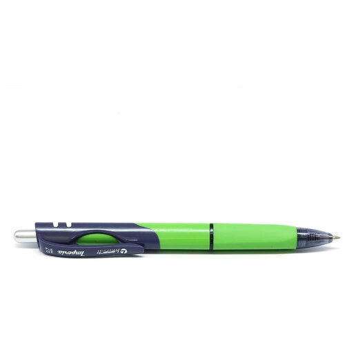 фото Авт/ручка шар. imperia зеленый корпус, с рез. держателем, синяя 0,7мм lamark