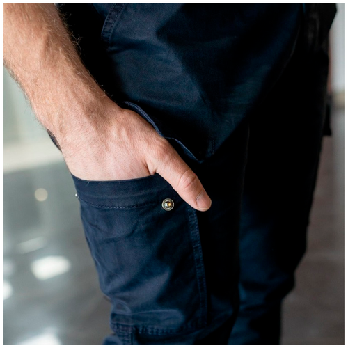 фото Брюки cargo, blue m65 casual