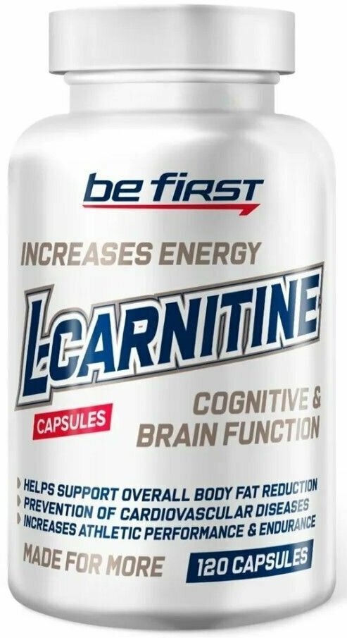 Л Карнитин Be First L carnitine 120 капсул