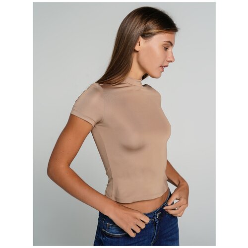 фото Футболка с кор.рукавом твое 75603 размер xl, темно-бежевый, women