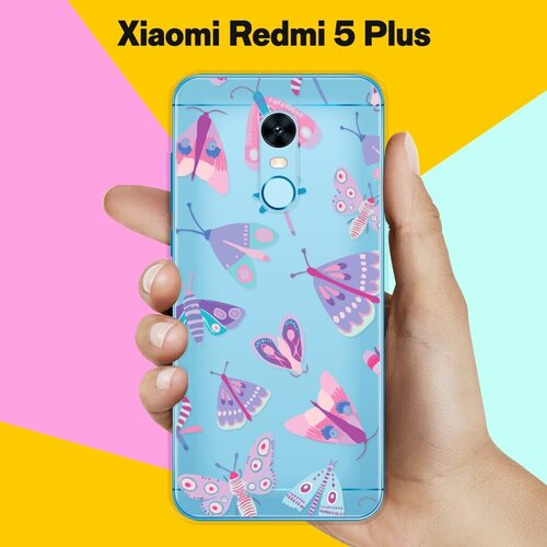 Силиконовый чехол на Xiaomi Redmi 5 Plus Насекомые / для Сяоми Редми 5 Плюс