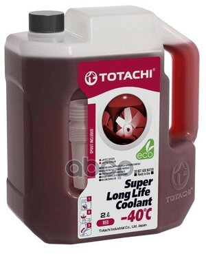 Жидкость Охлаждающая Низкозамерза Totachi Super Long Life Coolant Red -40c 2л TOTACHI41802