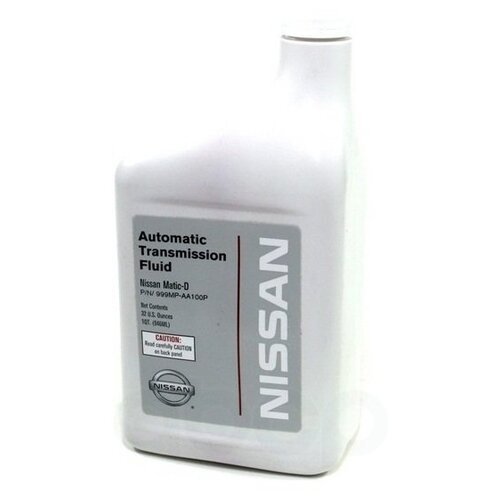 Масло Трансмиссионное Nissan Синтетическое Для Акпп Atf Matic Fluid D Usa 0,946л NISSAN арт. 999MPAA100P