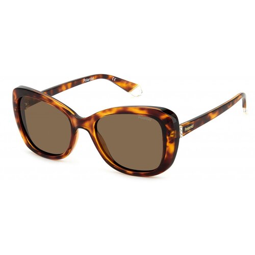 фото Солнцезащитные очки polaroid, коричневый