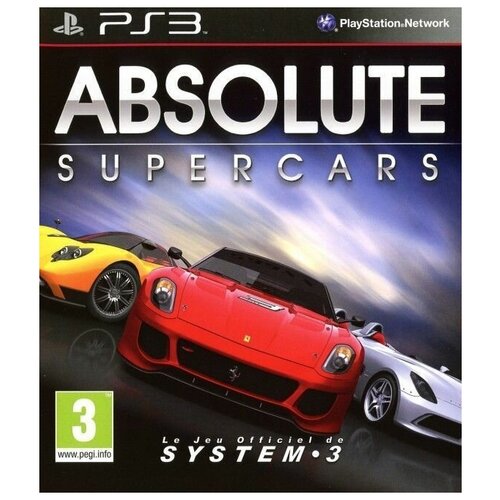 Absolute Supercars (PS3) английский язык