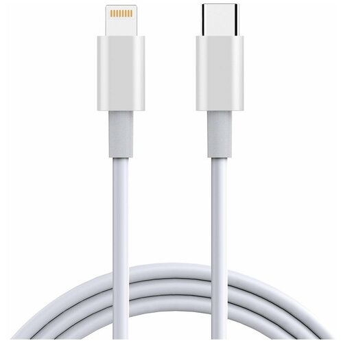 Кабель W.O.L.T. WLTCABCL02WHT (USB Type-C - Lightning, 1.8 метра, MFI, ПВХ, цвет белый)