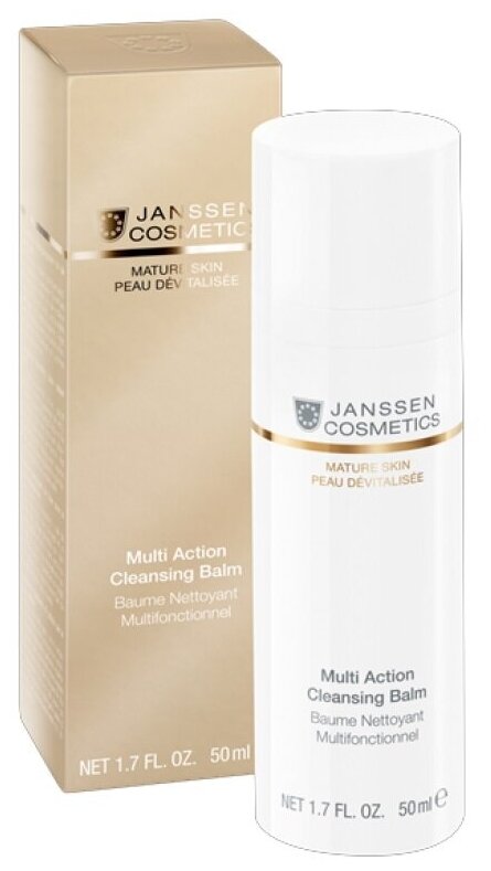 Janssen Multi action Cleansing Balm Мультифункциональный бальзам для очищения кожи 4 в 1, 50 мл (Janssen, ) - фото №10