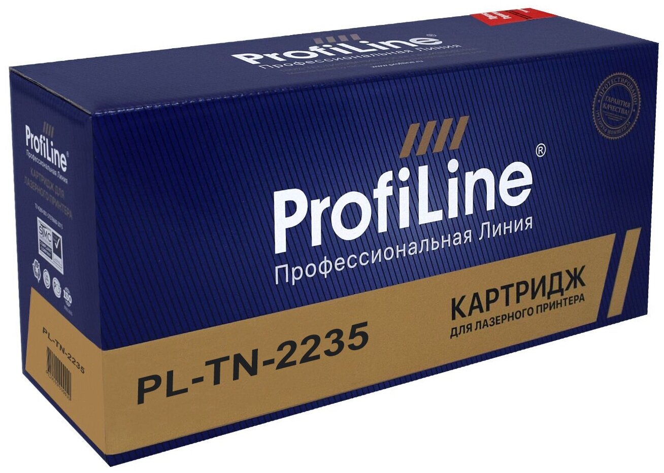 Картридж PL-TN-2235 для принтеров Brother DCP-7060/DCP-7060DR/DCP-7065/DCP-7065DNR/DCP-7070/DCP-7070DWR/HL-2240/HL-2240DR/HL-2250/HL-2250DNR/MFC-7360NR/MFC-7360/MFC-7860/FAX-2845/FAX-2940/HL-2200/HL-2230/HL-2270 1200 копий ProfiLine