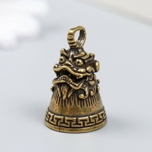 Колокольчик латунь Голова льва 34х22х22 см 2шт 586₽