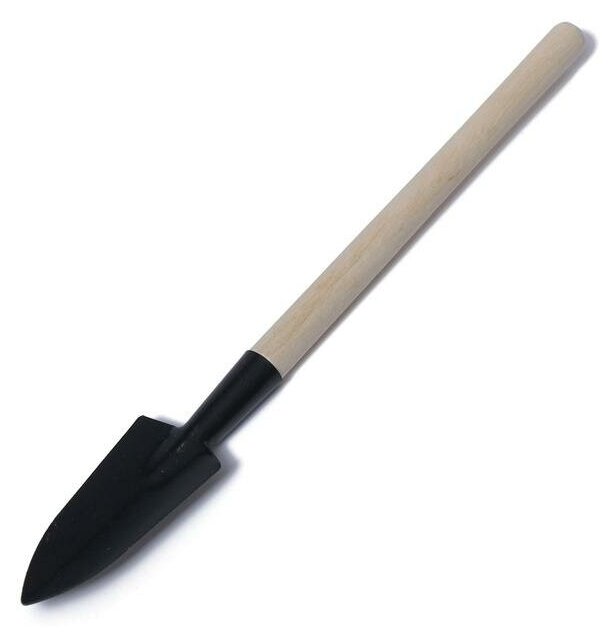 Greengo Набор инструментов, 3 предмета: грабли, 2 лопатки, длина 24 см, деревянные ручки - фотография № 4