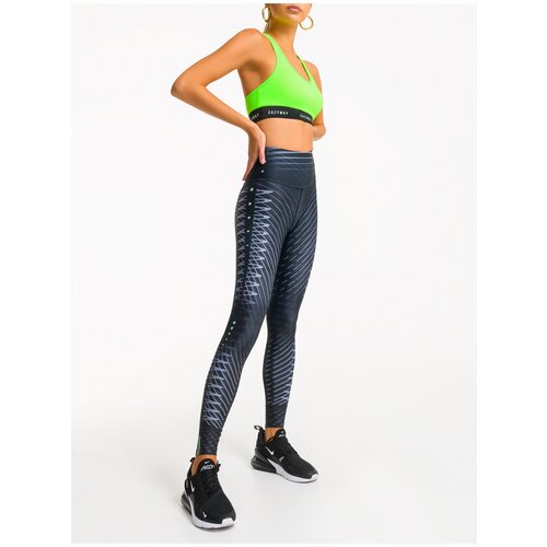 фото Леггинсы женские, лосины женские, тайтсы (xs, темно-серый), eazyway