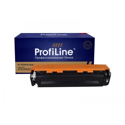 Картридж ProfiLine PL-CE321A-C, 1300 стр, голубой