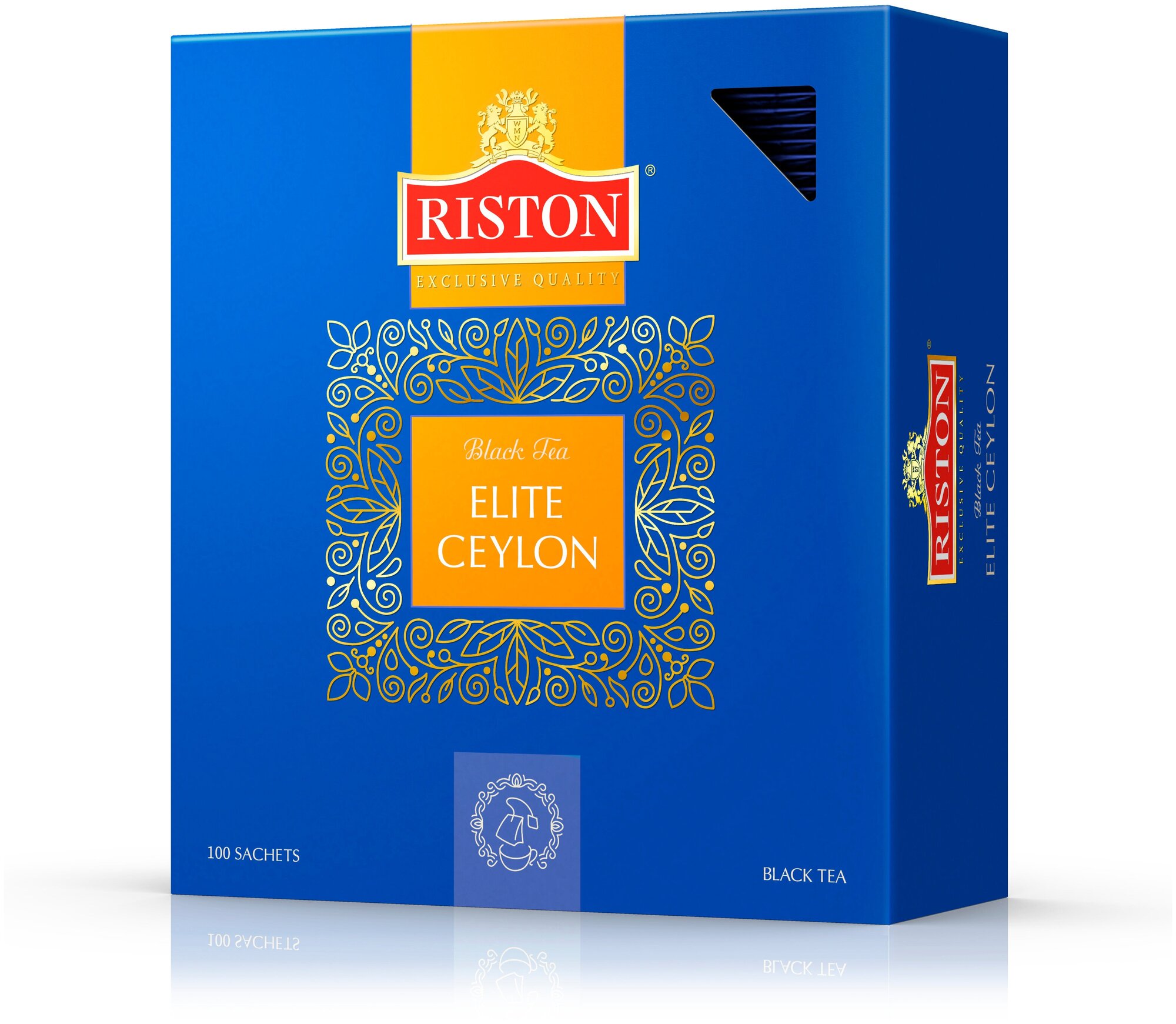 Чай черный в пакетиках Riston Ceylon Elite, 100 шт, 200 г - фотография № 2