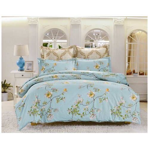 фото Комплект постельного белья из сатина richmond евростандарт valtery