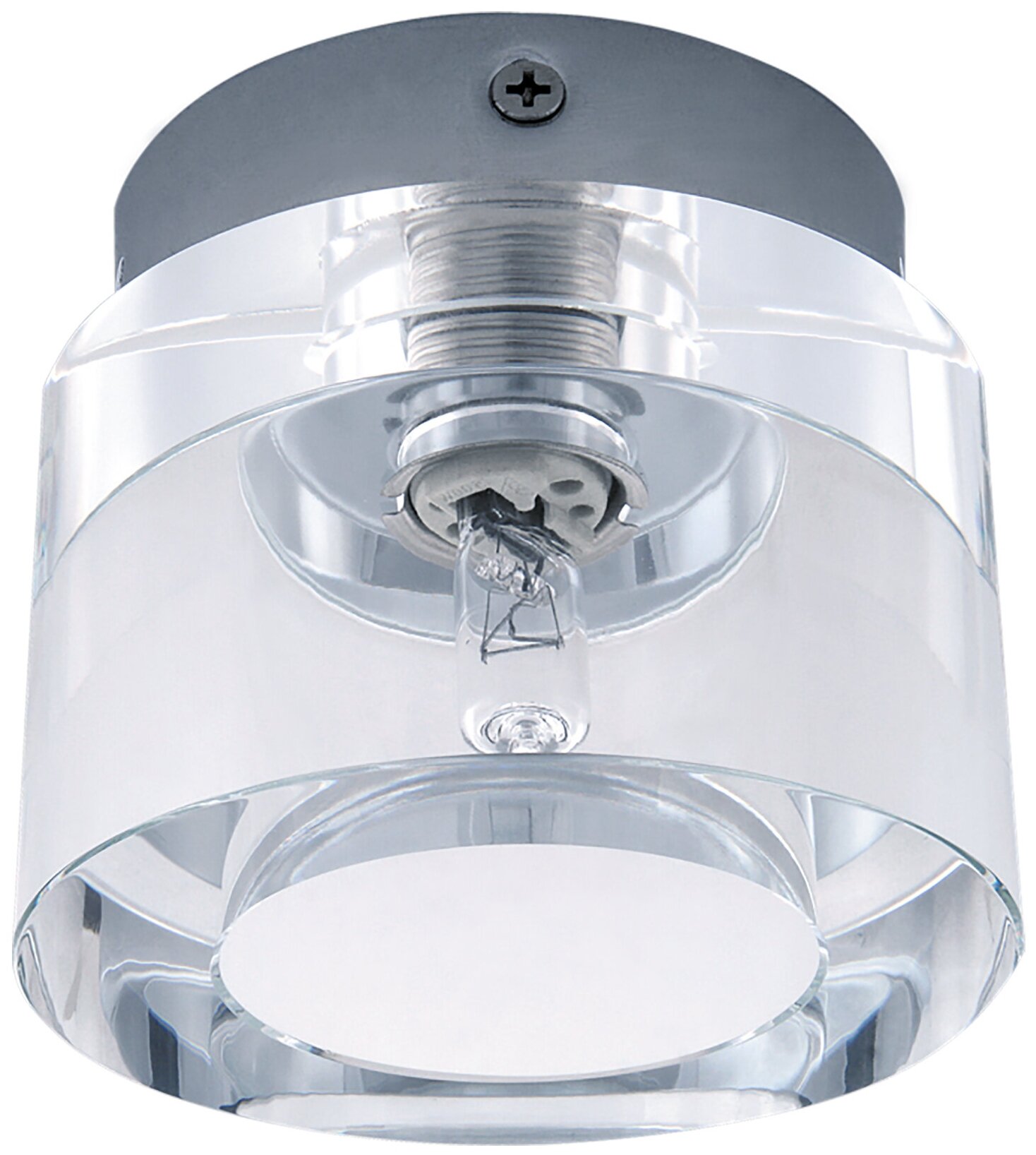 Встраиваемый светильник Lightstar Tubo 160104, G9, 40Вт, кол-во ламп:1шт, Прозрачный