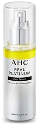 Сыворотка с платиной для улучшения тона AHC Real Platinum First Serum 80ml
